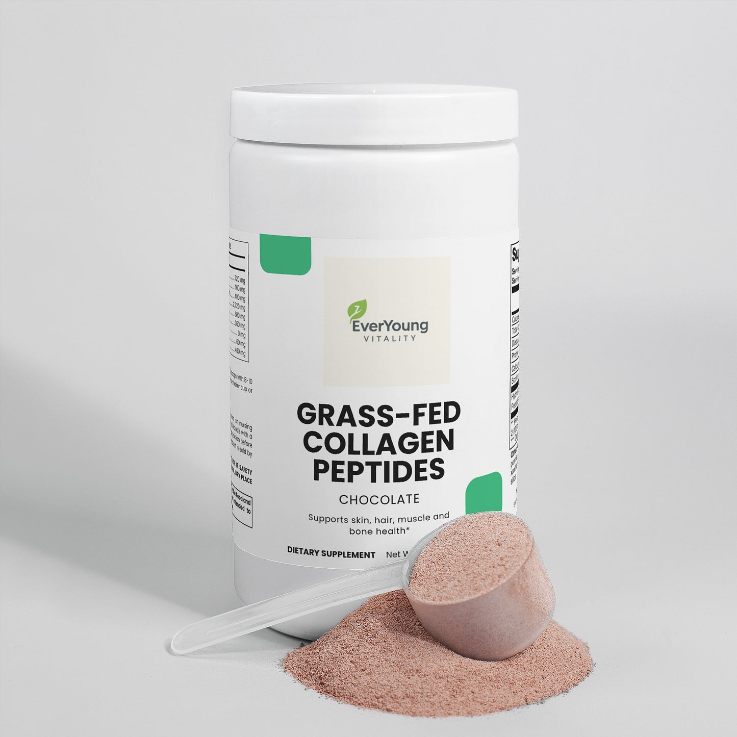 Grass-Fed Collagen Peptides Powder (Chocolate)