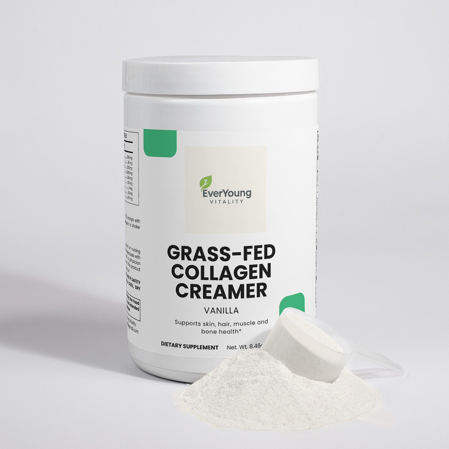 Grass-Fed Collagen Creamer (Vanilla)