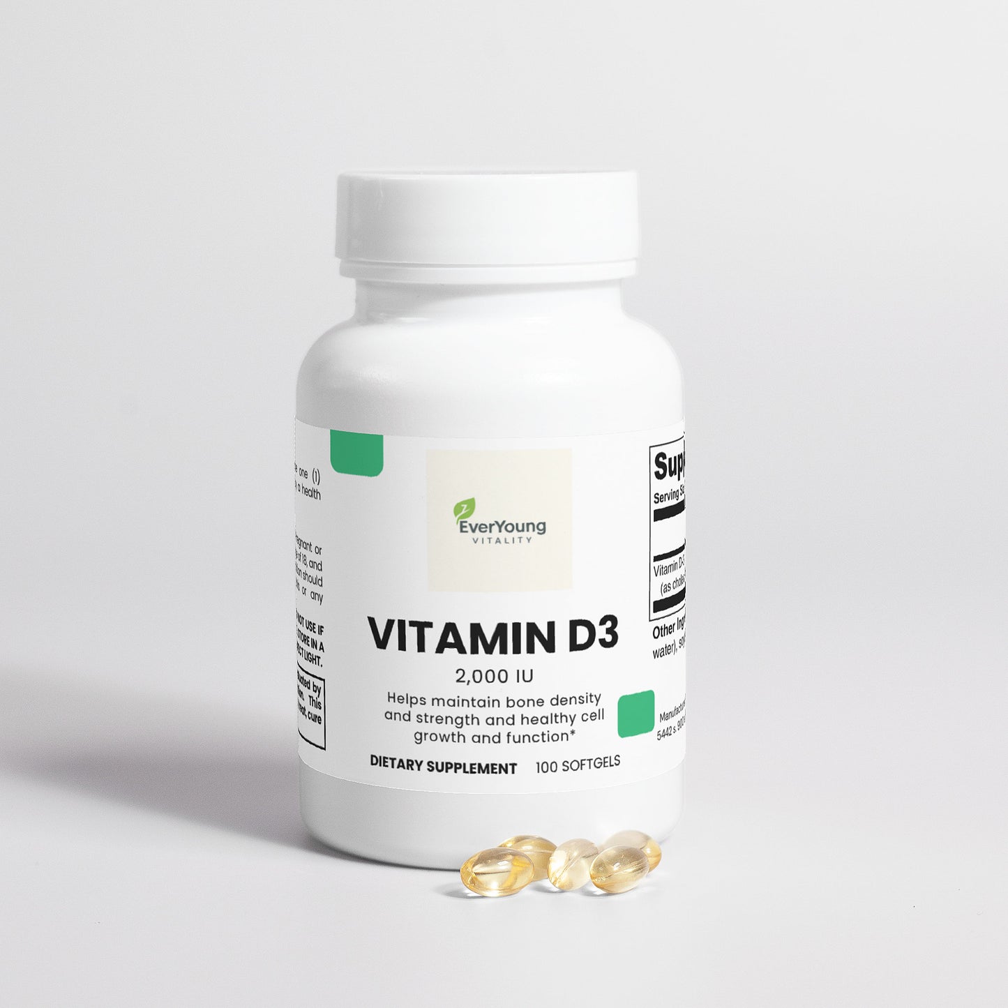 Vitamin D3 2,000 IU