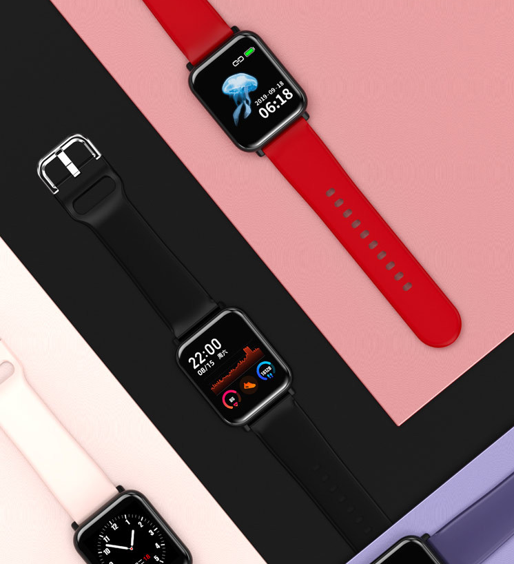 Heart Rate Alert Wristband Water-Resistant Monitor