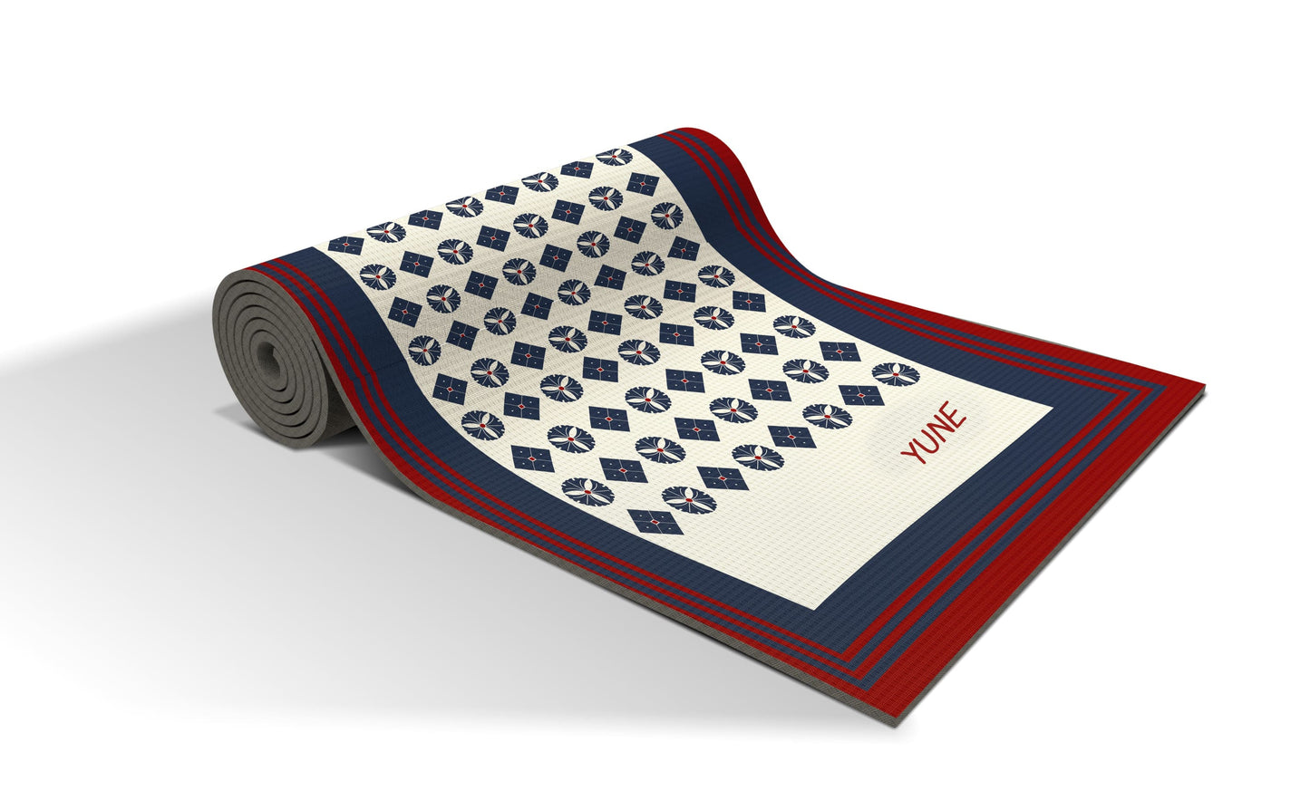 Yoga Mat | 6mm Thick | White | Non-Slip | Eco Friendly | Yune Yoga |