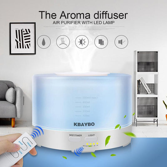 500ml Electric Aromatherapy Essential Oil Aroma Diffuser One Mist
